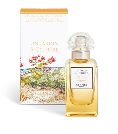 hermes hair oil|Un Jardin a Cythere Hair and body dry oil .